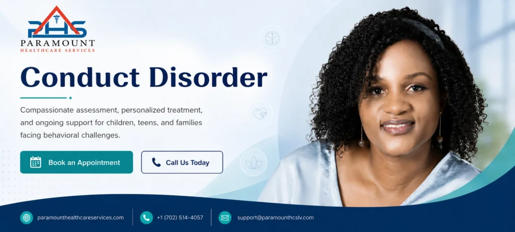Conduct Disorder Treatment in Las Vegas​