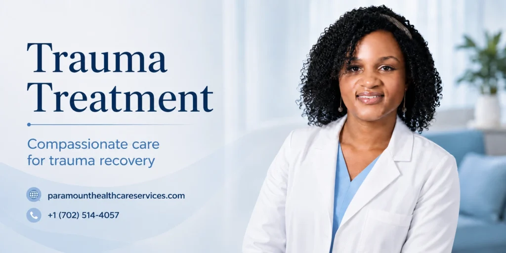 Trauma treatment and recovery support at Paramount Healthcare Services